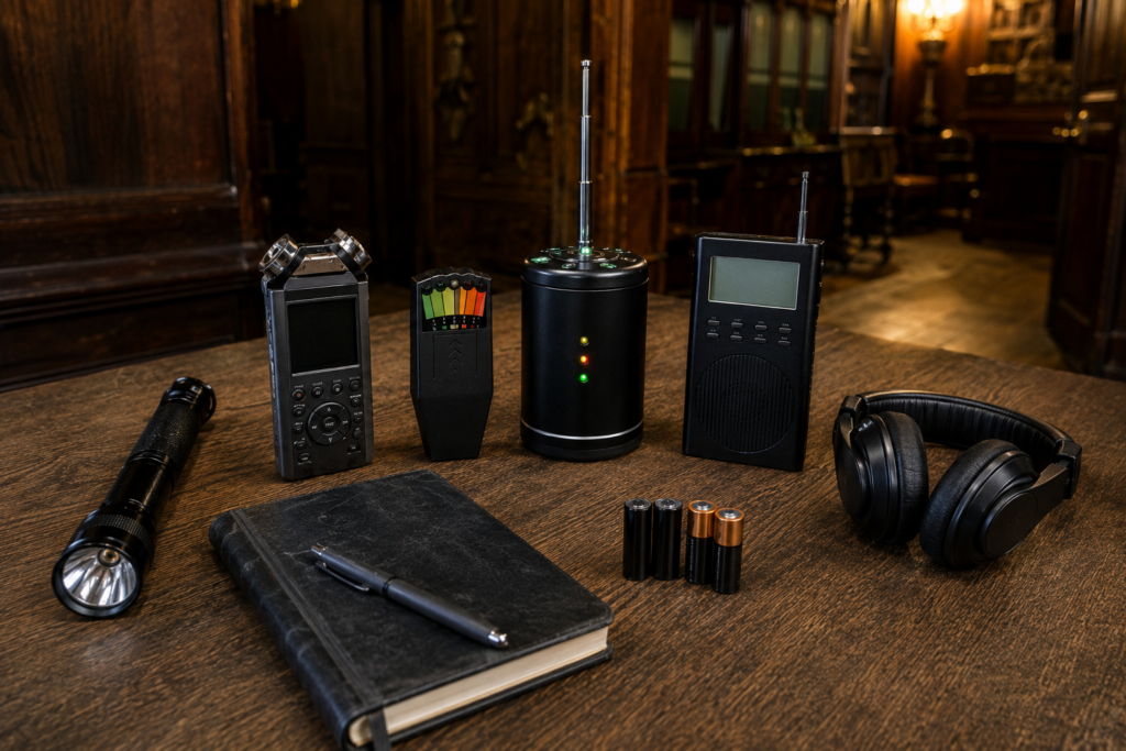 Common Ghost Hunting Equipment Explained